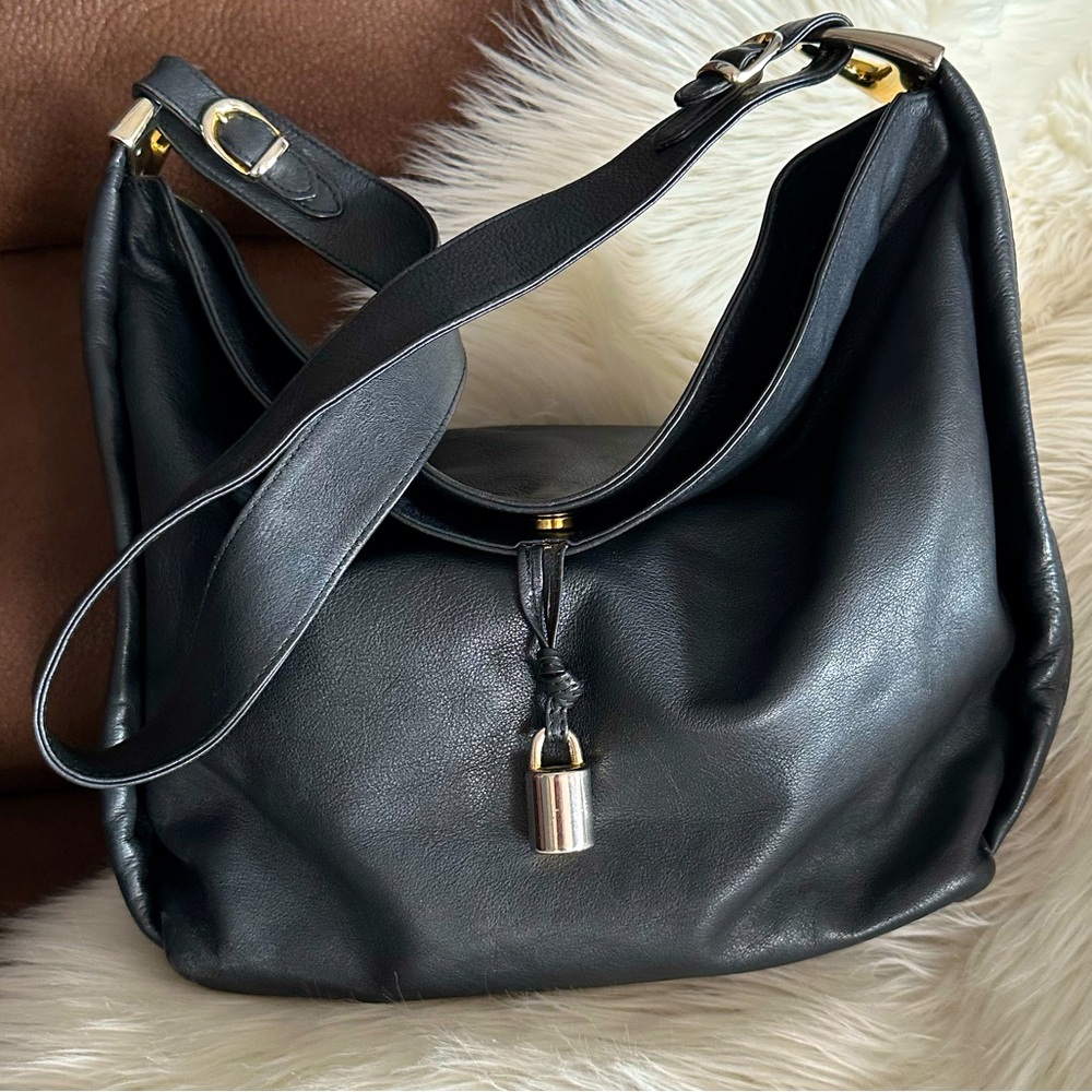 90’s Handmade Italian Leather Bag - Picture 5 of 8